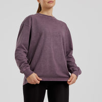 Comfort Oversized Long Sleeve T-Shirt | Vintage Dusk