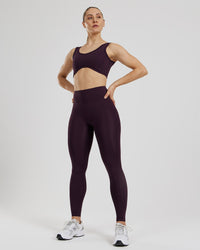 Essential Leggings | Midnight Plum