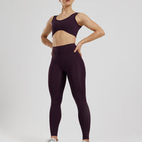 Essential Leggings | Midnight Plum
