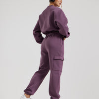 Comfort Cropped Crew Neck | Dusk