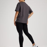 Comfort Oversized Short Sleeve T-Shirt | Graphite