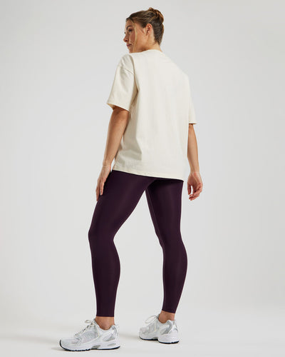 Comfort Oversized Short Sleeve T-Shirt | Off White