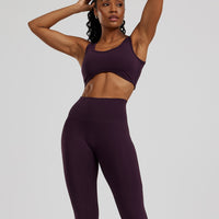 Essential Contour Bra | Midnight Plum