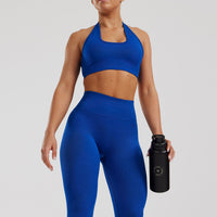 Motion Seamless Scrunch Leggings | Galactic Blue