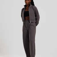 Comfort Light Full Zip Sweat | Graphite