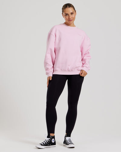 Comfort Oversized Crew Neck | Quartz
