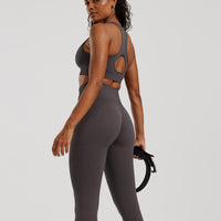 Power Seamless Scrunch Leggings | Graphite