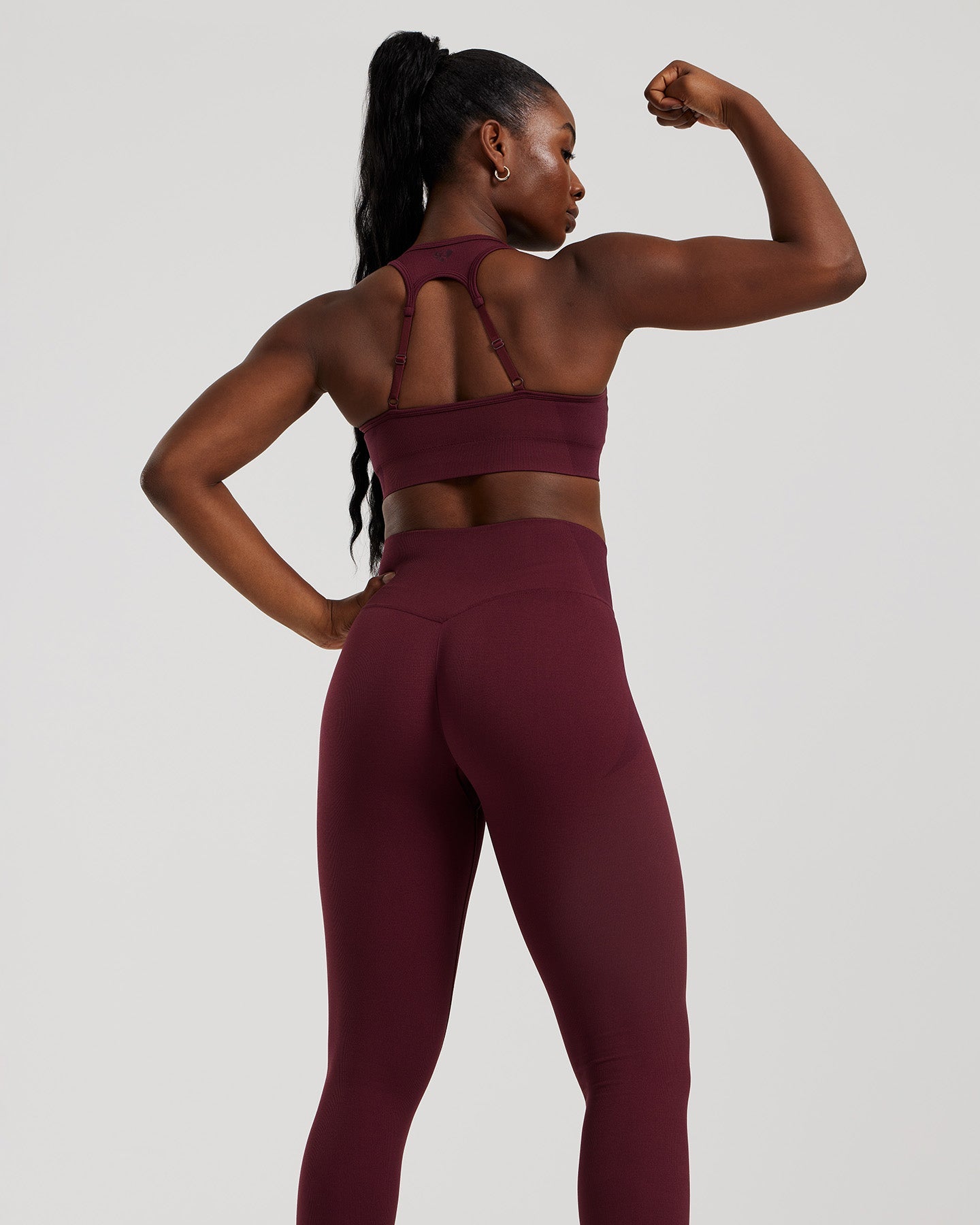 Motion Seamless Leggings | Dark Cherry