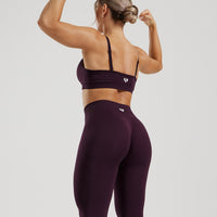 Define 2.0 Seamless Scrunch Leggings | Midnight Plum