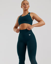 Power Seamless Leggings | Dark Moss