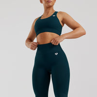 Power Seamless Leggings | Dark Moss