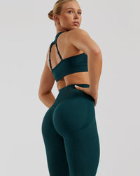 Motion Seamless Leggings | Dark Moss