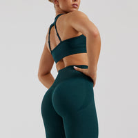 Motion Seamless Leggings | Dark Moss