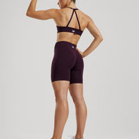 Define 2.0 Seamless Halter Neck Bra | Midnight Plum