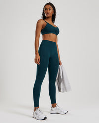 Define 2.0 Seamless Scrunch Leggings | Dark Moss