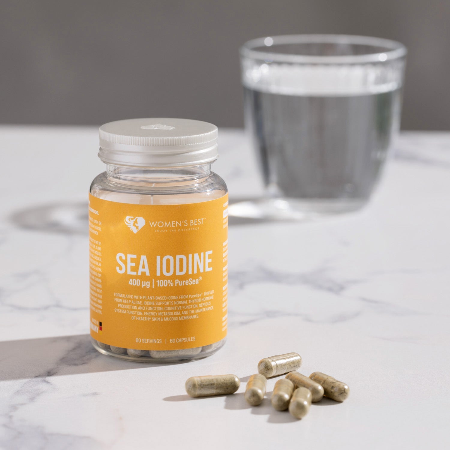 Sea Iodine PureSea® 400mcg Capsules