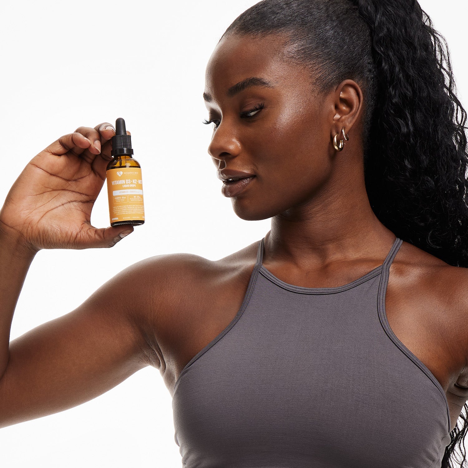 Vitamin D3 + K2 + MCT 2,000IU Liquid Drops