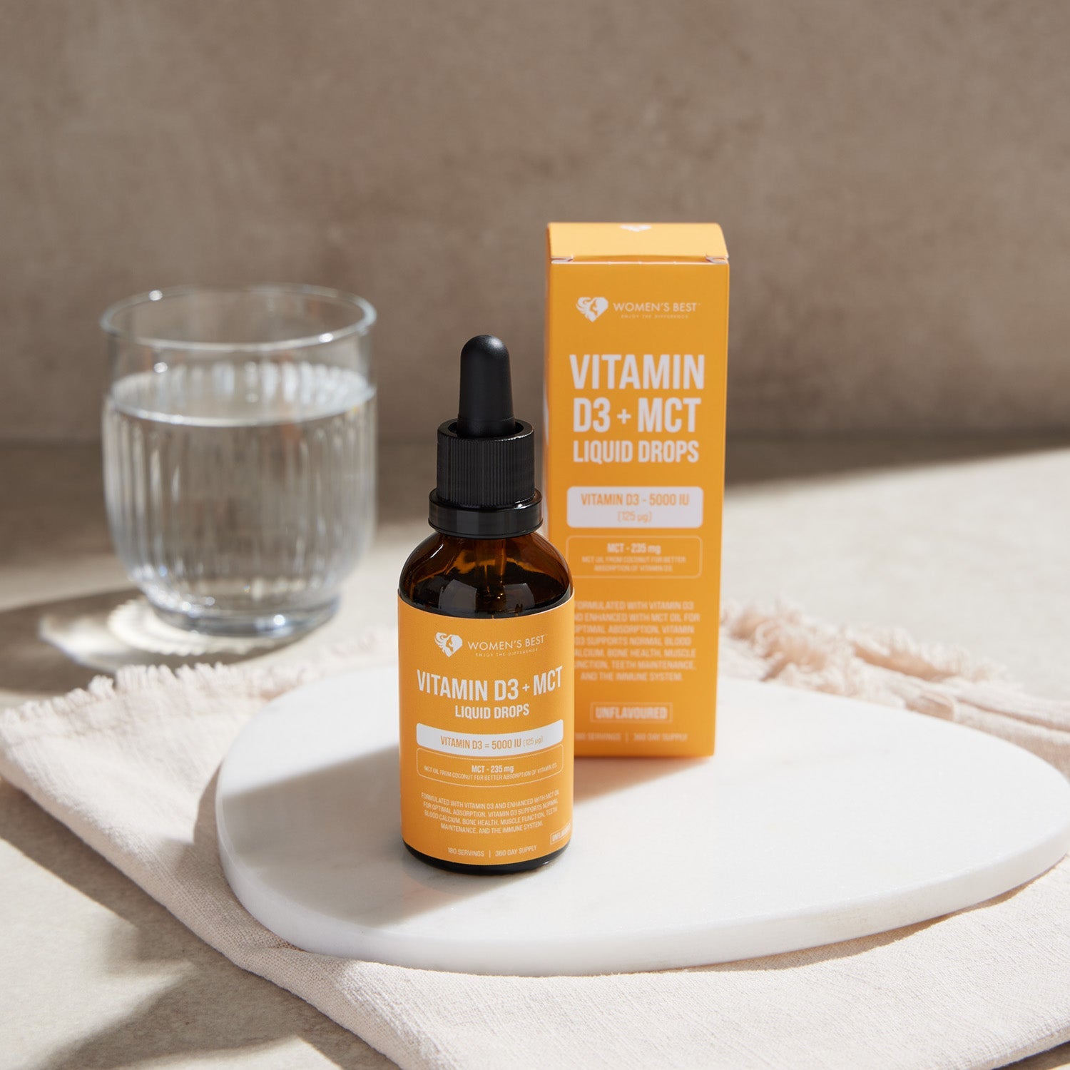 Vitamin D3 + MCT 5,000IU Liquid Drops
