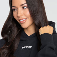 Comfort Cropped Hoodie | Black