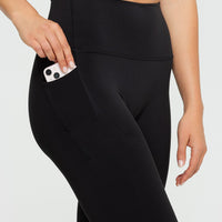 Essential Leggings with Pockets | Black