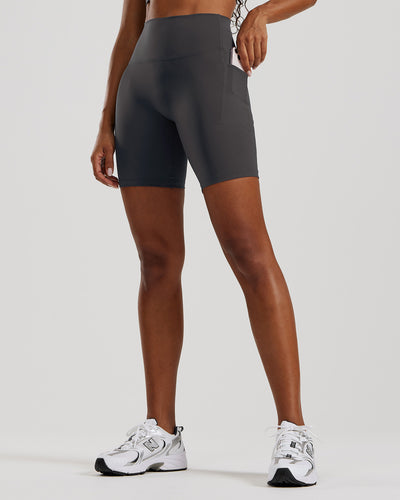 Essential Cycling Shorts with Pockets | Graphite