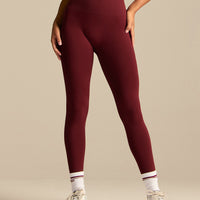 Power Enhanced High Waist Leggings | Oxford Red (1/6)