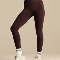 Power Enhanced High Waist Leggings | Cafe Noir (1/6)