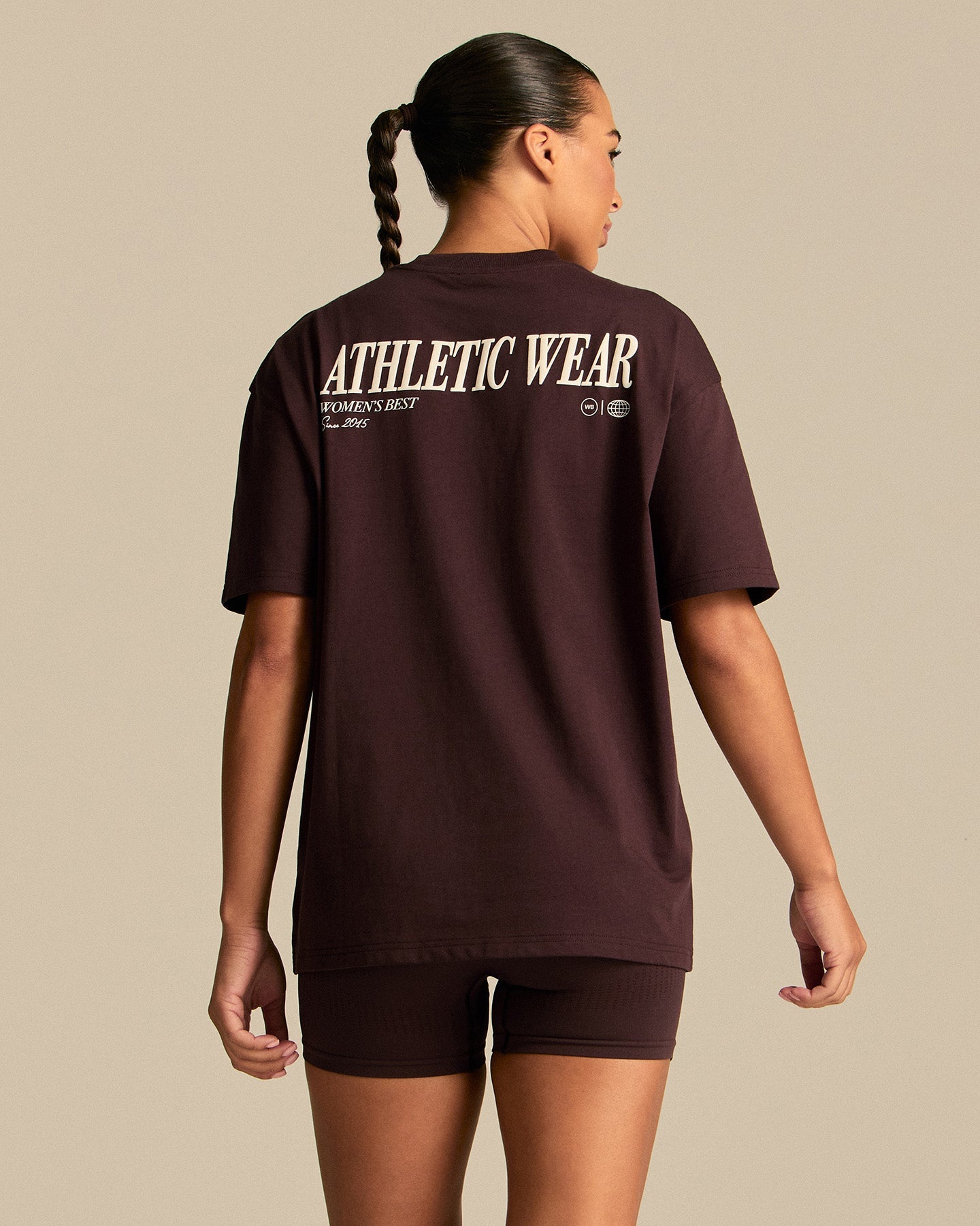 Comfort Athletic Club Oversized T-Shirt | Cafe Noir (1/6)