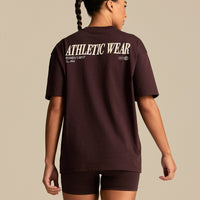 Comfort Athletic Club Oversized T-Shirt | Cafe Noir (1/6)