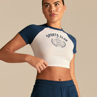 Comfort Sports Club Baby T-Shirt | True Navy