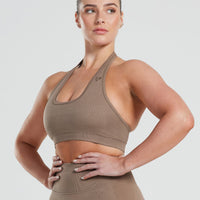Motion Seamless Halter Bra | Caribou