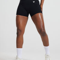 Power Seamless Shorts | Black
