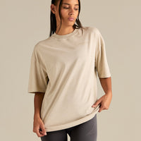 Comfort Oversized Short Sleeve T-Shirt | Vintage Stone