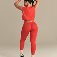 Comfort Drop Armhole Tank | Lava Red