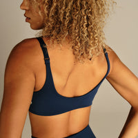 Power Reversible Twist Bra | True Navy