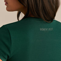 Comfort Graphic Ribbed Baby T-Shirt | Emerald