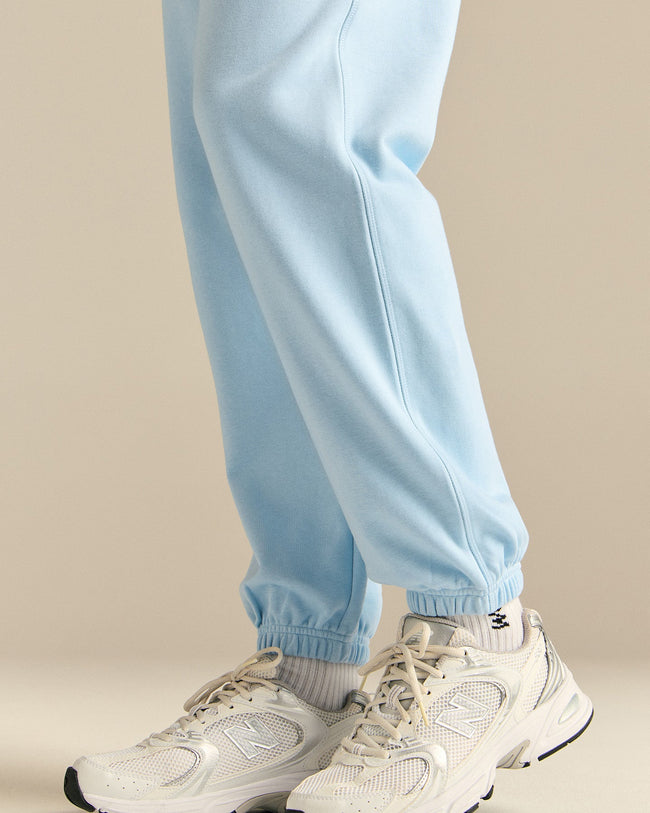 Comfort Cuffed Hem Joggers | Blue Haze
