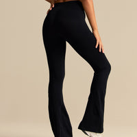 Power High Waist Flared Leggings | Black (2/6)