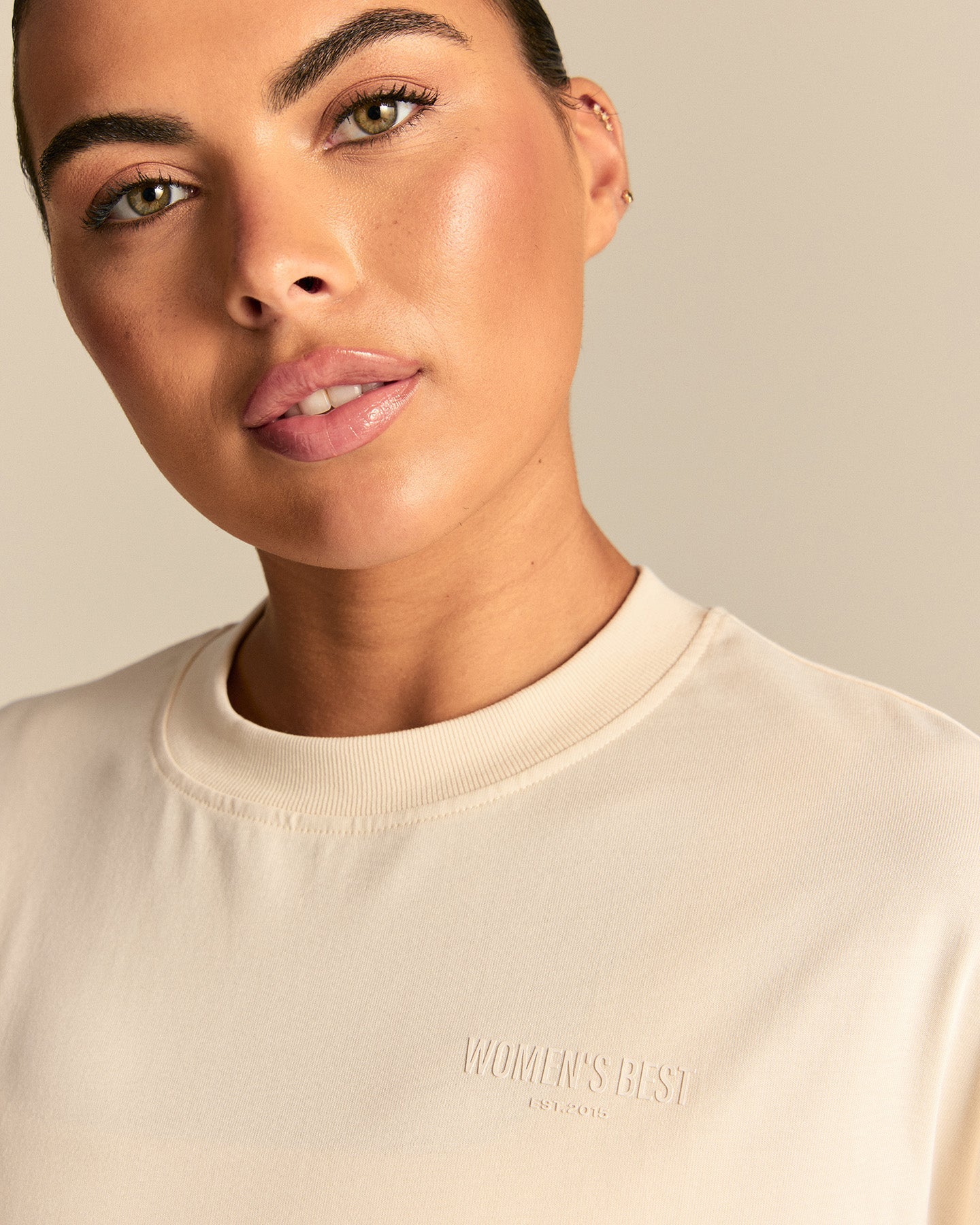 Comfort Athletic Club Oversized T-Shirt | Off White (2/6)