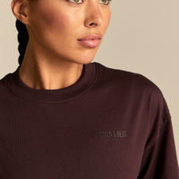 Comfort Athletic Club Oversized T-Shirt | Cafe Noir (2/6)