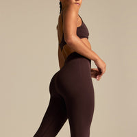 Power High Waist Flared Leggings | Cafe Noir (2/6)