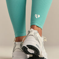 Power Seamless Leggings | Marine Green