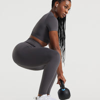 Power Seamless Leggings | Graphite