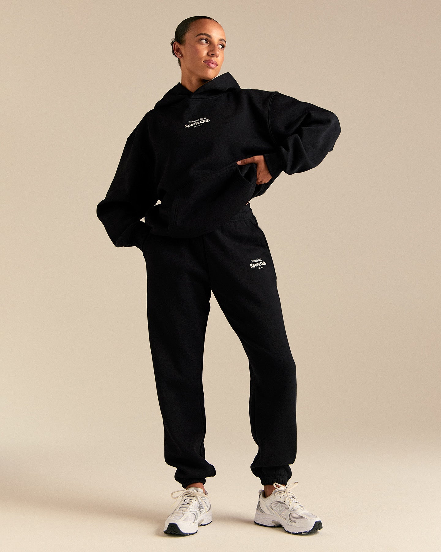 Comfort Sports Club Joggers | Black