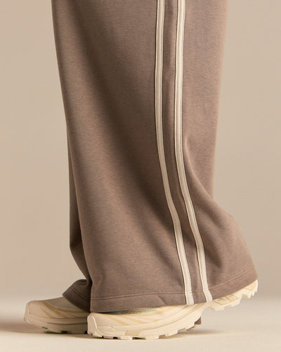 Comfort Lightweight Contrast Joggers | Taupe Grey