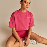 Comfort Summer Lifting Club Oversized T-Shirt | Watermelon