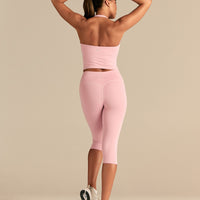 Essential Halter Tank | Sweet Pink