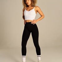 Power Enhanced High Waist Leggings | Black