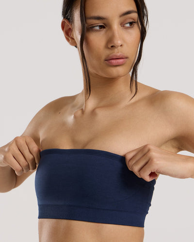 Define 2.0 Bandeau Bra | Sapphire Blue