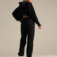 Comfort Oversized Hook Up Hoodie | Black